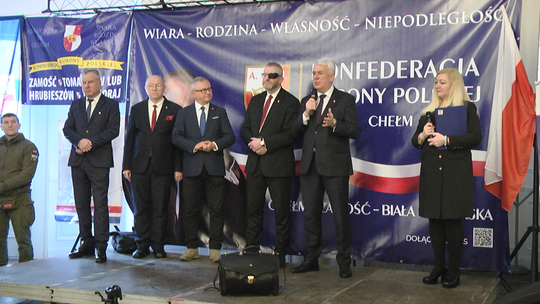 Braun spotkał się z mieszkańcami Zamościa