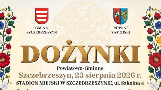 Burmistrz Szczebrzeszyna zaprasza na dożynki