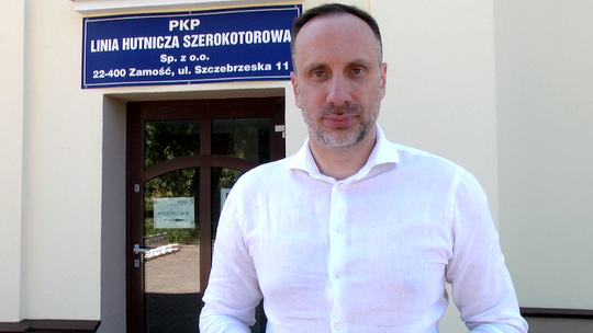 Janusz Kowalski w obronie miejsc pracy w PKP LHS w Zamościu. Poseł alarmuje o zagrożeniu dla spółki