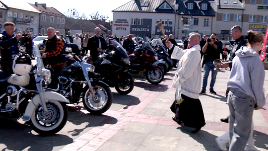 Moto-święconka w Szczebrzeszynie