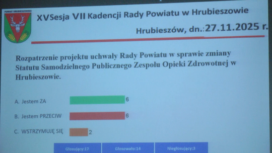 Nie dla prywatyzacji przychodni w Hrubieszowie