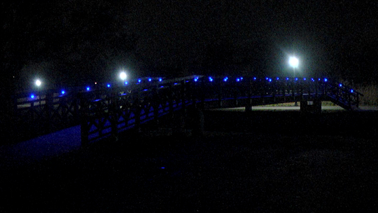 Nowa kładka nad Łabuńką