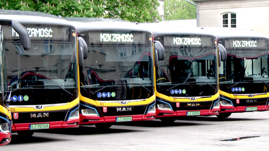 Nowe autobusy w Zamościu