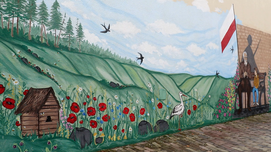 Odsłonięcie muralu