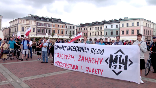 Protest antyemigracyjny