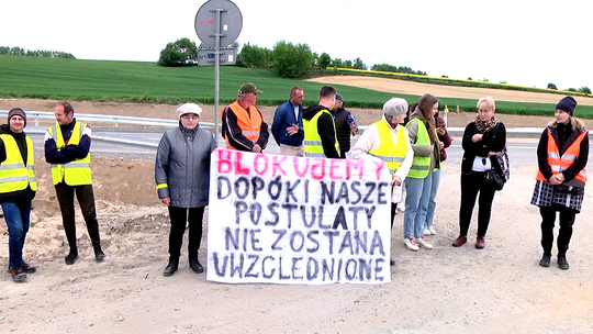 Protest na drodze