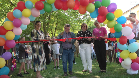 Święto Rodziny w Miejskim Żłobku w Zamościu. Nowy plac zabaw już otwarty