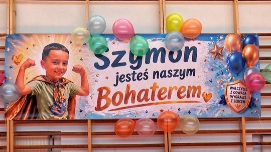 Szymon wygrał walkę z nowotworem!