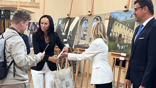 Zamość idealny zainspirował młodych artystów