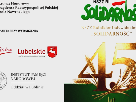 45 lat NSZZ Rolników Indywidualnych „Solidarność”. Pamięć o walce o prawa polskiej wsi
