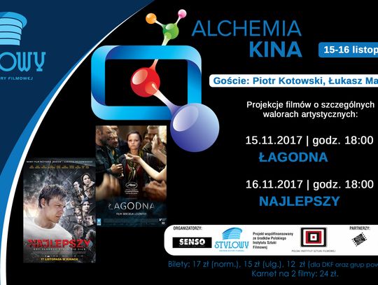 6. PRZEGLĄD FILMOWY „Alchemia Kina” /15-16.11.2017/