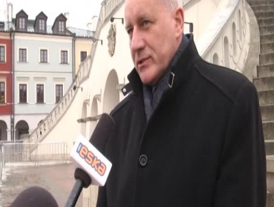 Awaria ogrzewania briefing prasowy dyr. Trześniowskiego.