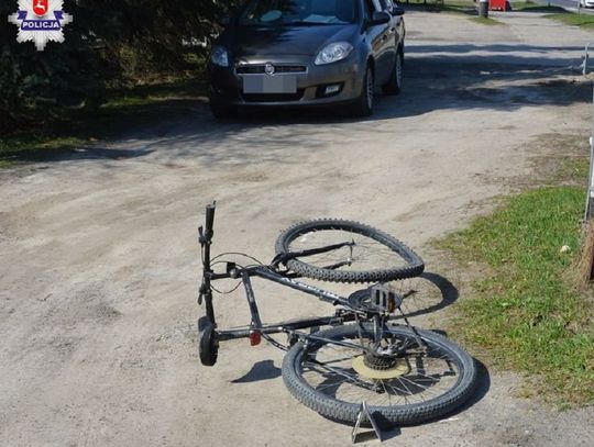 Biłgoraj: Wypadek z udziałem rowerzysty