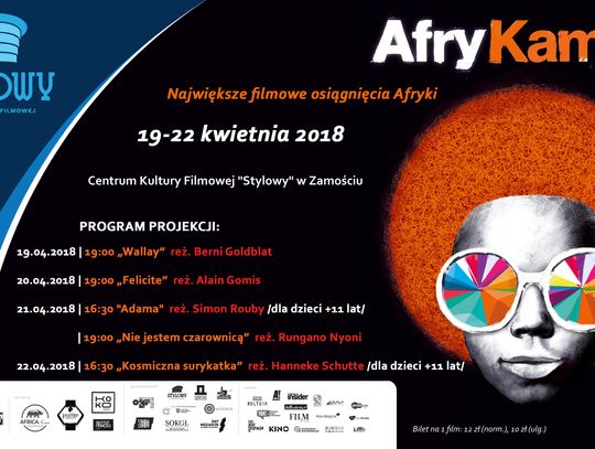 Festiwal AFRYKAMERA w Zamościu /19-22.04.2018/
