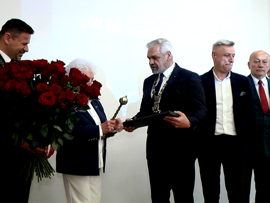 Janina Gąsiorowska Honorowym Obywatelem Zamościa