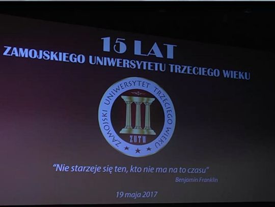 Jubileusz Uniwersytetu III Wieku