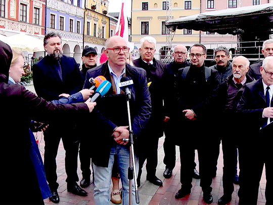 Mieszkańcy Zamościa przeciw lokowaniu nielegalnych imigrantów!