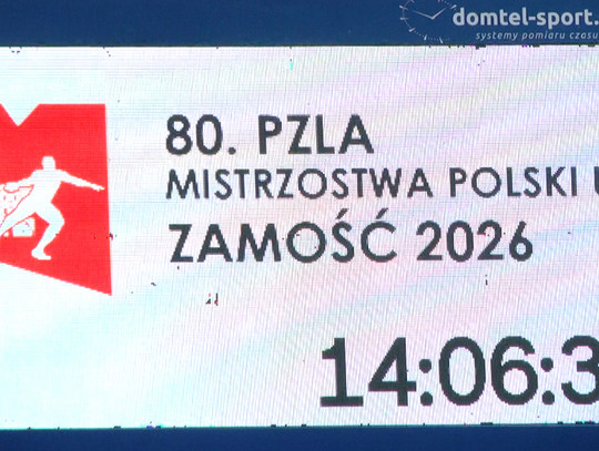 Mistrzostwa Polski U-20 w Zamościu. Najlepsi lekkoatleci rywalizowali na nowym stadionie
