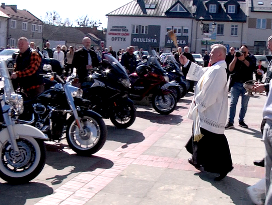 Moto-święconka w Szczebrzeszynie Moto-święconka w Szczebrzeszynie