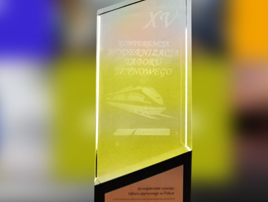 Nagroda dla PKP LHS za udział w rozwoju taboru szynowego