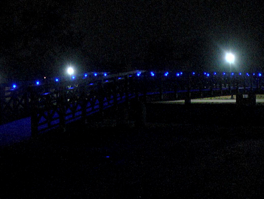 Nowa kładka nad Łabuńką