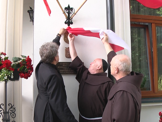 Odsłonięcie tablicy ks. Józefa Mastalerza