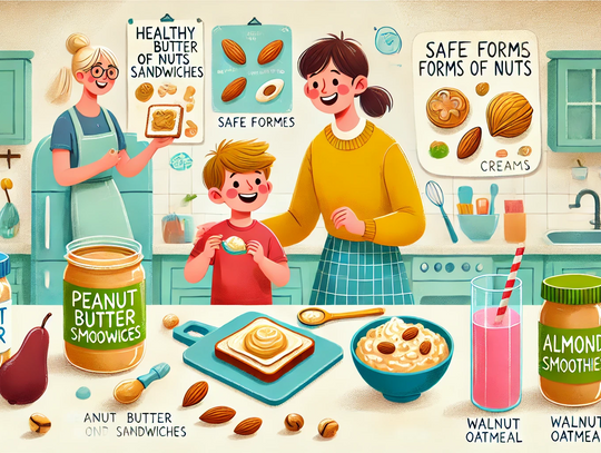 Orzechy w diecie dzieci: które są najbezpieczniejsze?
