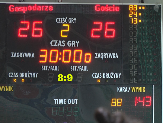 Padwa Zamość-Gwardia Koszalin 26:26 (8:9)