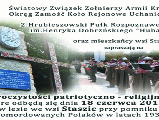 Pamięci pomordowanych Polaków w latach 1939-1947