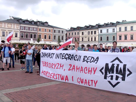 Protest antyemigracyjny