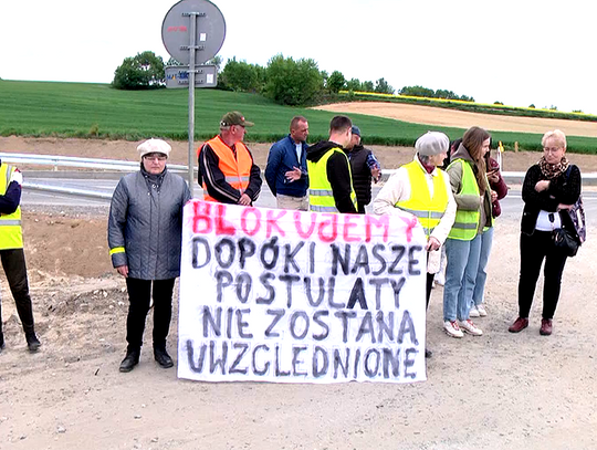 Protest na drodze