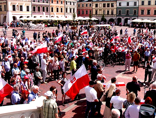 Protest przeciw imigrantom