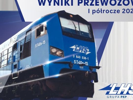 Rekordowe przewozy Spółki PKP LHS w I półroczu 2024 r.