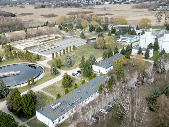 Remont oczyszczali ścieków w Zamościu