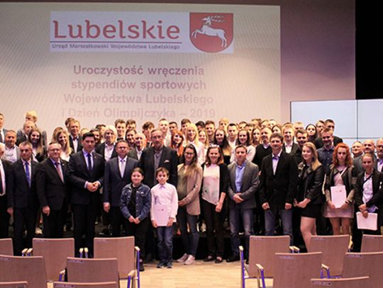 Stypendia sportowe województwa lubelskiego w 2019 roku przyznane