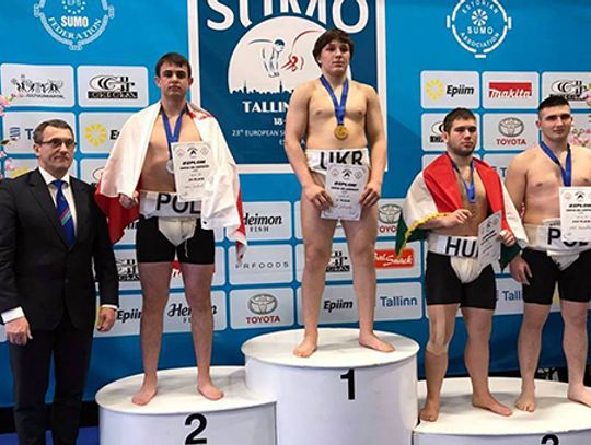 Sukces zawodników KS „AGROS” Zamość na Mistrzostwach Europy w Sumo