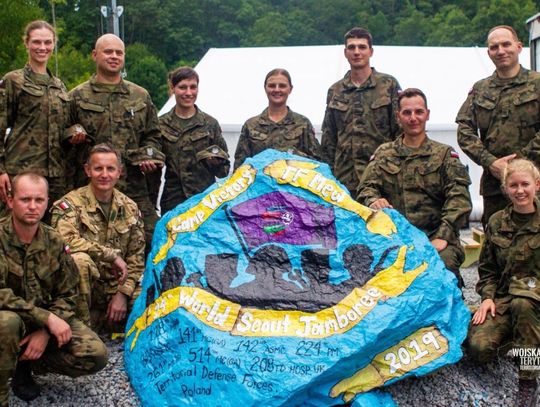 Terytorialsi zabezpieczający World Scout Jamboree wrócili do kraju