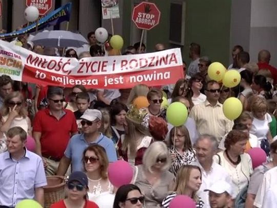 [VIDEO] Marsz dla Życia i Rodziny w Zamościu 