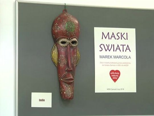 [VIDEO] Spotkanie Markiem Marcolą oraz otwarcie wystawy pt.: „Maski”