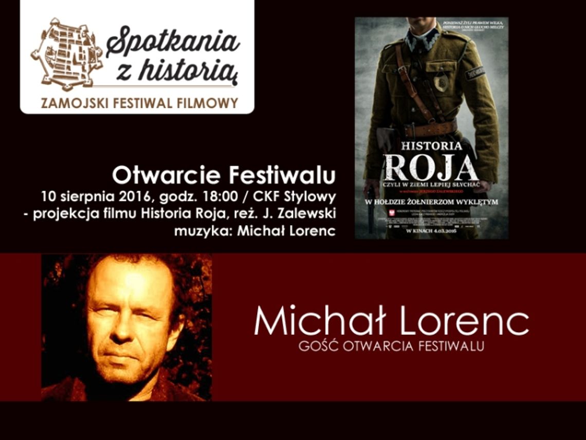 4. ZFF „Spotkania z historią”: „Historia Roja” oraz spotkanie z Michałem Lorencem 