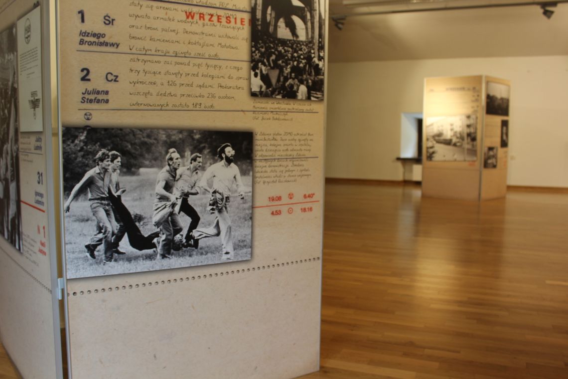 "586 dni stanu wojennego" - wystawa Instytutu Pamięci Narodowej 