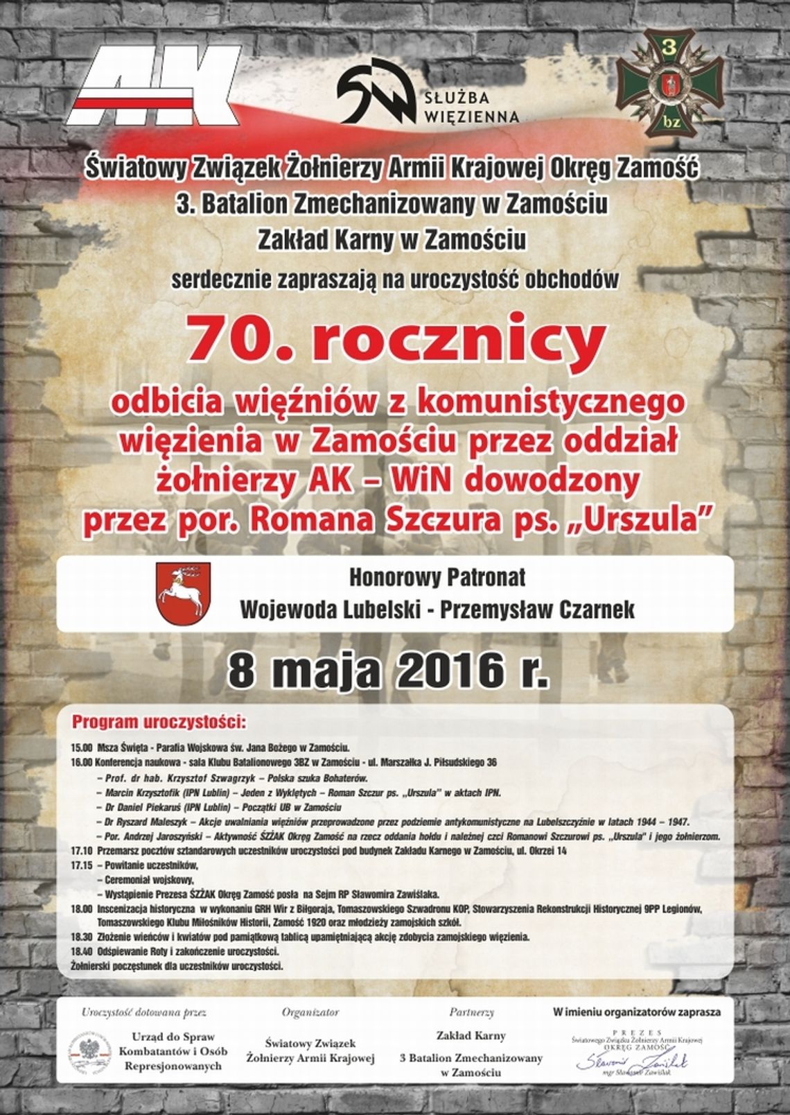 70. rocznica odbicia więźniów-żołnierzy AK