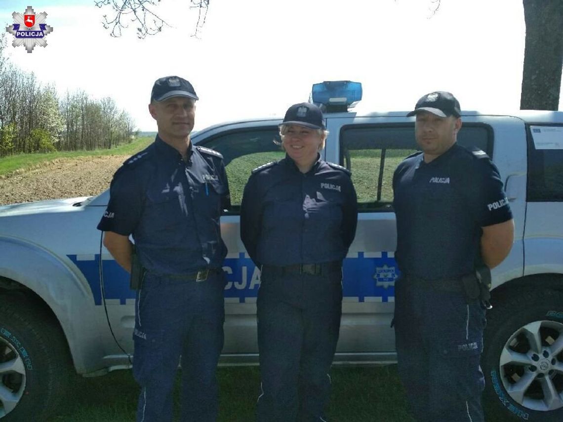 Frampol: Policjanci w ostatniej chwili uratowali 58-latkę