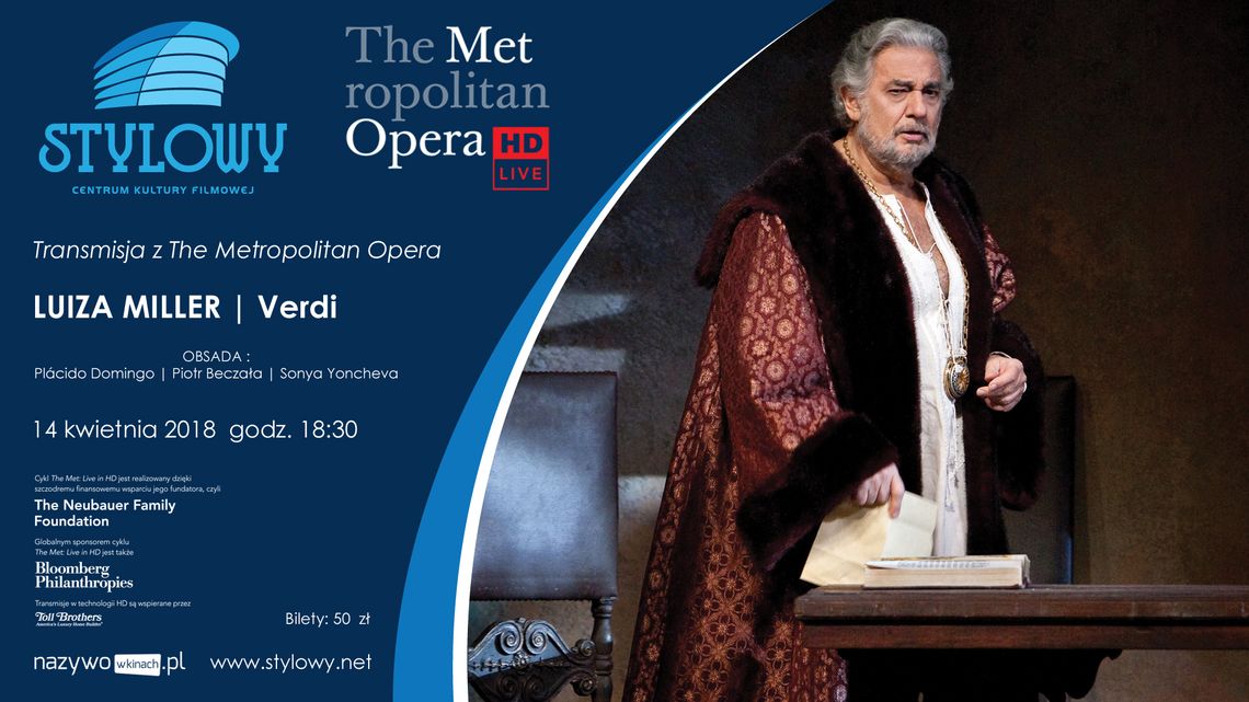 Giuseppe Verdi | LUIZA MILLER - transmisja opery