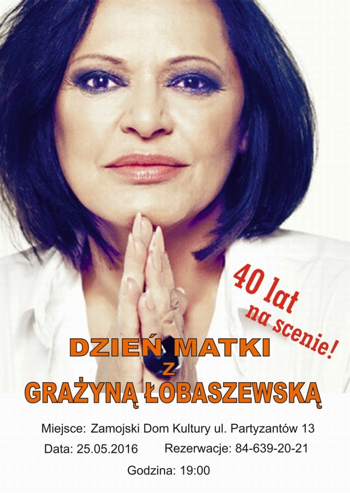 Grażyna Łobaszewska w Zamościu - koncert coraz bliżej!