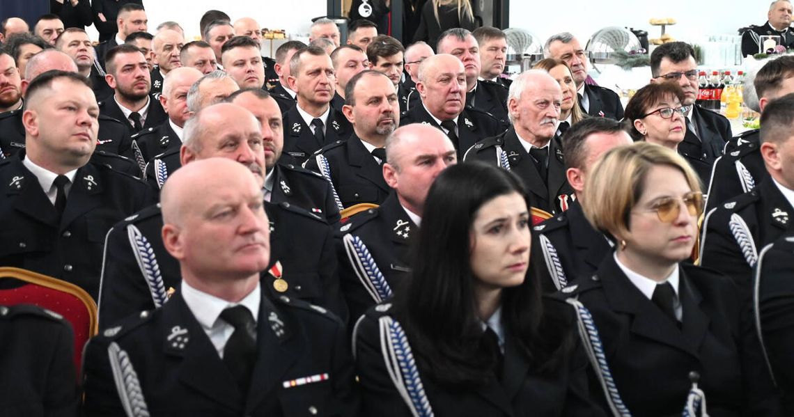 Noworoczne spotkanie strażaków-fotorelacja