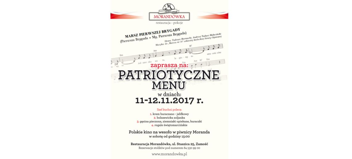 Patriotyczny weekend w Morandówce!