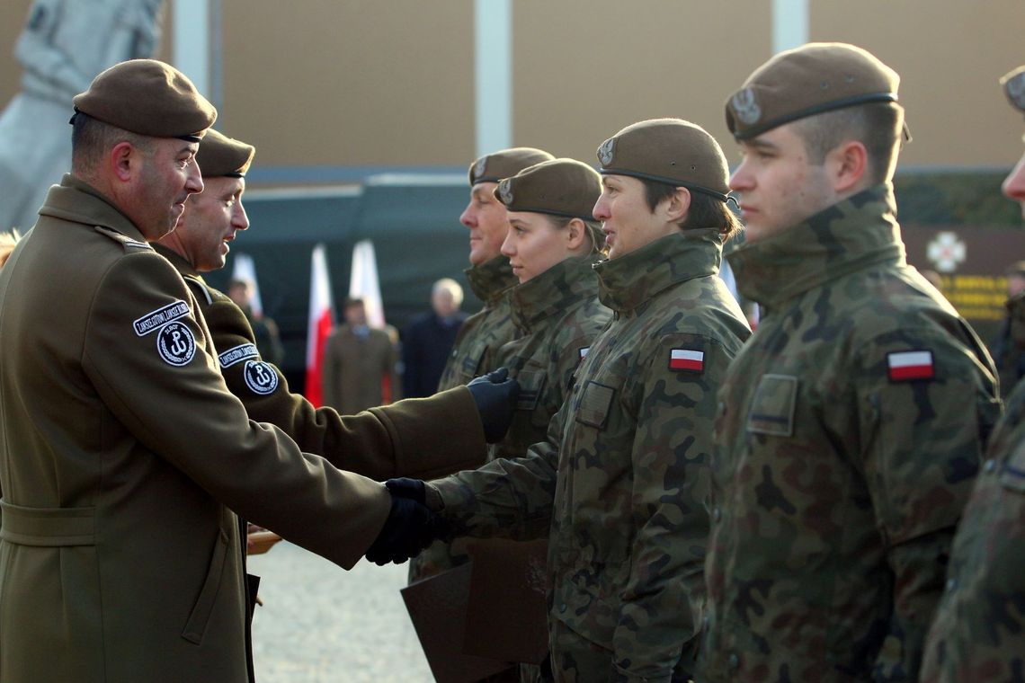 Podwójna uroczystość lubelskich Terytorialsów w Hrubieszowie