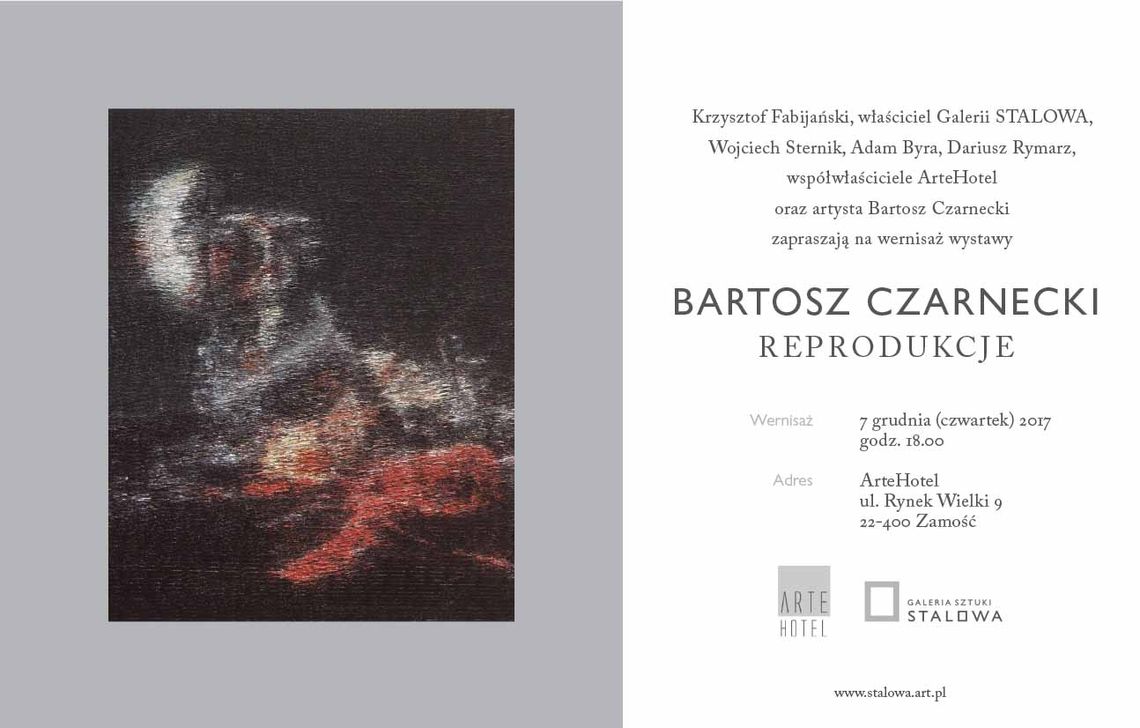 "Reprodukcje" Bartosza Czarneckiego w Hotelu Arte 