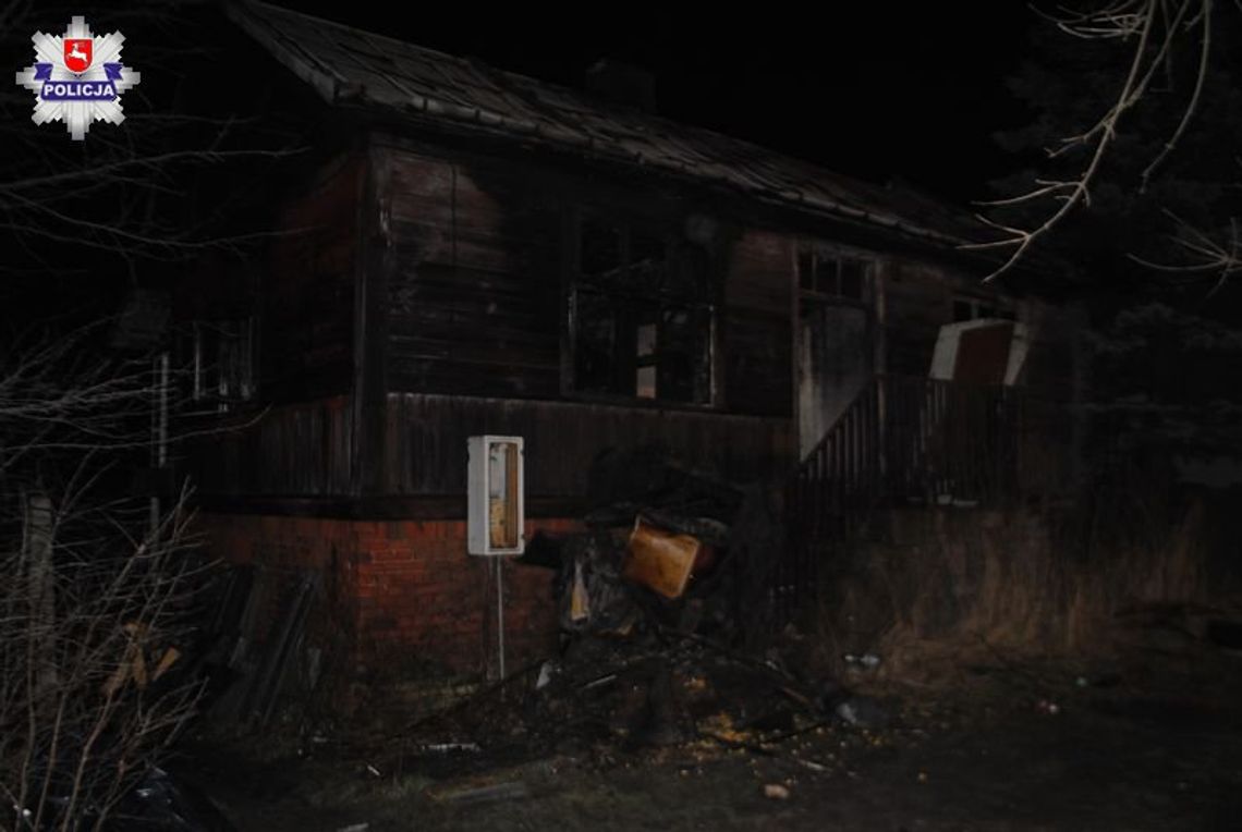 Tragiczny pożar domu w Krasnymstawie